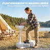 Fregadero Portátil Lavamanos para Actividades al Aire Libre o Camping con Tanques de Recuperación de Agua 17 L D... - Ogal.Es