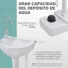 Lavamanos Portátil Estación de Lavado para Actividades al Aire Libre y Camping con Tanque de Agua de 17L Dispens... - Ogal.Es
