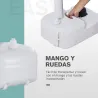 Lavamanos Portátil Estación de Lavado para Actividades al Aire Libre y Camping con Tanque de Agua de 17L Dispens... - Ogal.Es