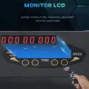 Cinta de Correr Plegable Cinta de Andar 1-6 km/h con Botón de Emergencia Pantalla LCD Control Remoto Potencia de... - Ogal.Es