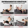 Banco de Ejercicio o Musculación, Banco Abdominales Plegable Ajustable en Altura con Soporte Poplíteo Regulable ... - Ogal.Es