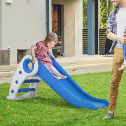 Tobogán Infantil de 18-36 Meses Tobogán para Niños Plegable con Escaleras Rampa Larga para Jardín Parque Interio... - Ogal.Es