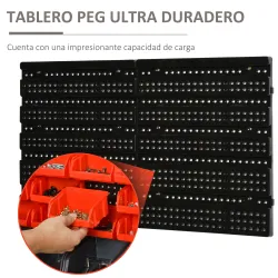 Estantería de Almacenaje para Pared 33 Piezas con Cajas de 2 Tamaños Diferentes Ideal para Tornillos 37,5x18x63 ... - Ogal.Es