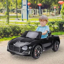 Coche Eléctrico para Niños Bentley GT Coche de Batería para Niños de +3 Años Velocidad 2,5-5 km/h 108x60x43 cm N... - Ogal.Es