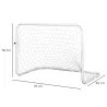 Set de 2 Porterías de Fútbol con Red y Balón para Niños y Adultos, Juguete Deportivo para Exterior Jardín con In... - Ogal.Es