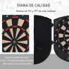 Diana Electrónica Digital Diana con 6 Dardos hasta 8 Jugadores Marcador Puertas Laterales Pantalla LCD y 26 Jueg... - Ogal.Es