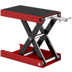 Plataforma Elevadora de Tijera Carga 500 kg Altura Ajustable 10-37 cm Soporte para Motocicletas Soporte de Moto ... - Ogal.Es