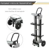 Soporte Universal para Sierra Ingletadora Plegable con Distancia de Trabajo Ajustable Fácil de Transportar y Alm... - Ogal.Es