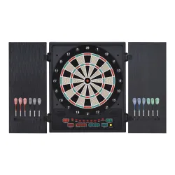 Diana Electrónica Digital hasta 8 Jugadores con 12 Dardos y 30 Puntas con Pantalla LED Puertas 27 Juegos Distint... - Ogal.Es