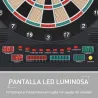Diana Electrónica Digital hasta 8 Jugadores con 12 Dardos y 30 Puntas con Pantalla LED Puertas 27 Juegos Distint... - Ogal.Es