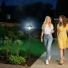 Farola Solar Exterior Luz Solar Exterior Jardín Lámpara de Pie con Apagado Automático IP44 para Exteriores Patio... - Ogal.Es