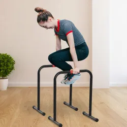 Barras Paralelas Training Soporte con Mango Extra Ancho para Flexiones Inclinadas Musculación Calistenia Dips 63... - Ogal.Es