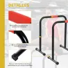 Barras Paralelas Training Soporte con Mango Extra Ancho para Flexiones Inclinadas Musculación Calistenia Dips 63... - Ogal.Es