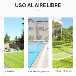 Silla Colgante Redondo de Ø60 cm Silla Hamaca Columpio con Cojín y Cuerda de Algodón para Interior y Exterior Ca... - Ogal.Es