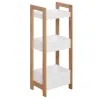 Estantería de Baño con 3 Estantes Organizador de Almacenaje Bambú para Cocina Sala de Estar Lavadero 27,5x20,8x7... - Ogal.Es