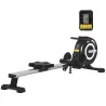 Máquina de Remo Plegable con Resistencia Ajustable Volante de 4kg y Monitor LCD Carga 120kg 185x58x57 cm Negro y... - Ogal.Es