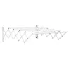 Tendedero de Pared Extensible de 63,5 cm Tendedero de Ropa de Metal con 5 Barras para Interior y Exterior Baño B... - Ogal.Es