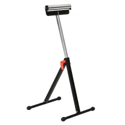 Soporte de Rodillo Plegable y Ajustable en Altura de 68-110 cm con Manivela de Bloqueo Carga Máx. 60kg / 90kg Ca... - Ogal.Es