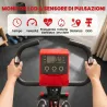 Bicicleta Estática Plegable 3 en 1 con Respaldo y 8 Niveles Resistencia Magnética, Bicicleta Estática para Casa ... - Ogal.Es