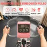 Bicicleta Estática Plegable 3 en 1 con Respaldo y 8 Niveles Resistencia Magnética, Bicicleta Estática en Casa Aj... - Ogal.Es