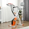 Bicicleta Estatica Plegable 3 en 1 con Respaldo y 8 Niveles Resistencia Magnética Bicicleta Estatica en Casa Aju... - Ogal.Es