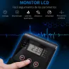 Bicicleta Elíptica con Resistencia Magnética Ajustable de 8 Niveles Bicicleta de Fitness con Sillín Regulable Pa... - Ogal.Es