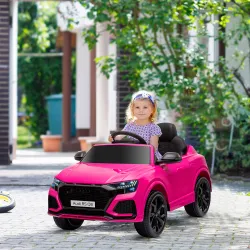 Coche Eléctrico Infantil +3 Años Licencia Audi RS Q8 con Batería 6V 2 Motores Mando a Distancia Música Bocina y ... - Ogal.Es