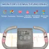 Bicicleta Estática Plegable 3 en 1 con Respaldo y 8 Niveles Resistencia Magnética, Bicicleta Estática en Casa Aj... - Ogal.Es