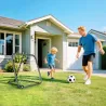 Red de Rebote Plegable Reboteador Ajustable en Ángulo de 5 Niveles para Entrenamiento de Fútbol Tenis Béisbol De... - Ogal.Es