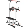 Barra de Dominadas Torre Entrenamiento Energía Power Tower Estación Pull Up Multifuncional Altura Ajustable 181-... - Ogal.Es
