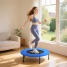 Cama Elástica Fitness Ø81 cm Trampolín de Acero con Borde Protector y 28 Resortes para Ejercicios en Interior y ... - Ogal.Es