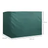Funda Balancín Jardín, Funda Columpio Jardín Exterior, Cubierta de Columpio con Cremallera, Impermeable, 215x155... - Ogal.Es