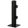 Soporte de Parasol para Suelo de Cemento con 2 Botones de Bloqueo y 4 Tornillos de Expansión Base de Sombrilla p... - Ogal.Es