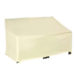 Funda para Banco de Jardín 2 Plazas, Funda Sofá Exterior Impermeable, Tela Oxford 600D con Recubrimiento, 140x84... - Ogal.Es