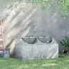 Invernadero de Exterior 120x60x60 cm Invernadero de Jardín con 2 Ventanas Enrollables Cubierta de PE 140g/? y Ma... - Ogal.Es