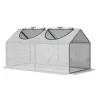 Invernadero de Exterior 120x60x60 cm Invernadero de Jardín con 2 Ventanas Enrollables Cubierta de PE 140g/? y Ma... - Ogal.Es