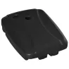 Base de Sombrilla con 2 Ruedas Rellenable de Agua 60 kg Arena 68 kg o Mixto 75 kg 80x60x17 cm Negro - Ogal.Es