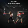 Bola de Velocidad de Boxeo Montado en Pared Altura Ajustable con Barra Giratoria e Inflador Punching Ball para A... - Ogal.Es