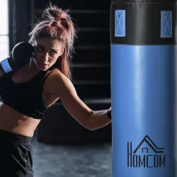 Saco de Boxeo Profesional, Punching Bag 72 cm con Guantes de 8 oz Gancho y Bolsa de Almacenaje, Saco de Arena pa... - Ogal.Es