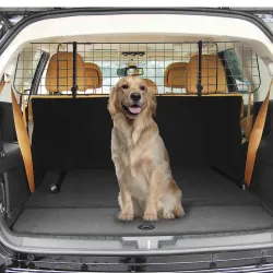 Barrera Protectora de Coche para Perros para Vehículo Universal Barrera Protectora Metálica Extensible para Asie... - Ogal.Es