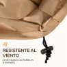 Funda Protectora para Muebles de Jardín 275x208x78 Tela Oxford 600D Impermeable Cubierta para Sofás Mesas Exteri... - Ogal.Es