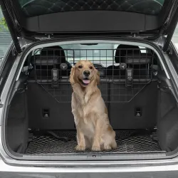 Barrera Protectora de Coche para Perros para Vehículo Universal Barrera Protectora Metálica Extensible para Asie... - Ogal.Es