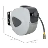 Carrete de Manguera de Aire Comprimido Automático de 10 m Conector de 1/4'' BSP Soporte para Pared Giratorio 180... - Ogal.Es