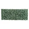Seto Artificial Ocultación Jardín en Rollo 2,4x1 m Valla de Privacidad de Hiedra Artificial para Balcón Exterior - Ogal.Es