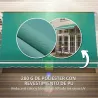 Toldo de Pared con Brazo Articulado y Manivela Marco Resistente de Aluminio y Cubierta de Poliéster 295x245 cm V... - Ogal.Es