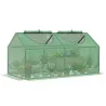 Invernadero de Exterior 120x60x60 cm Invernadero de Jardín con 2 Ventanas Enrollables Cubierta de PE 140g/? y Ma... - Ogal.Es