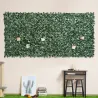 Seto Artificial Ocultación Jardín en Rollo 3x1,5 m Valla de Privacidad de Hiedra Artificial para Balcón Exterior - Ogal.Es