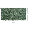 Seto Artificial Ocultación Jardín en Rollo 3x1,5 m Valla de Privacidad de Hiedra Artificial para Balcón Exterior - Ogal.Es