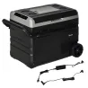 Nevera Portátil Eléctrica 60L 12/24/240V Refrigerador de Coche con Compresor Pantalla LED Táctil Modos ECO y MAX... - Ogal.Es