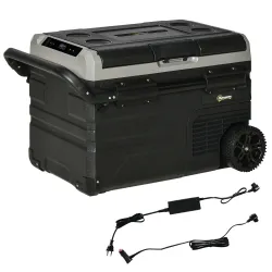 Nevera Compresor Portátil 40L Nevera Portátil Eléctrica para Coche Congelador CC 12V/24V hasta -20? con Pantalla... - Ogal.Es